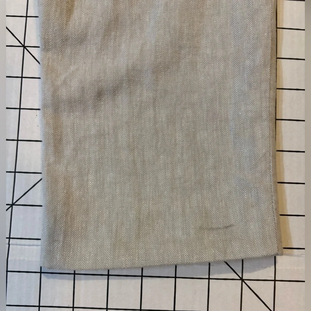 NWOT Express Men’s Size 30/30 Beige Slim Fit‎ Linen Blend Pants